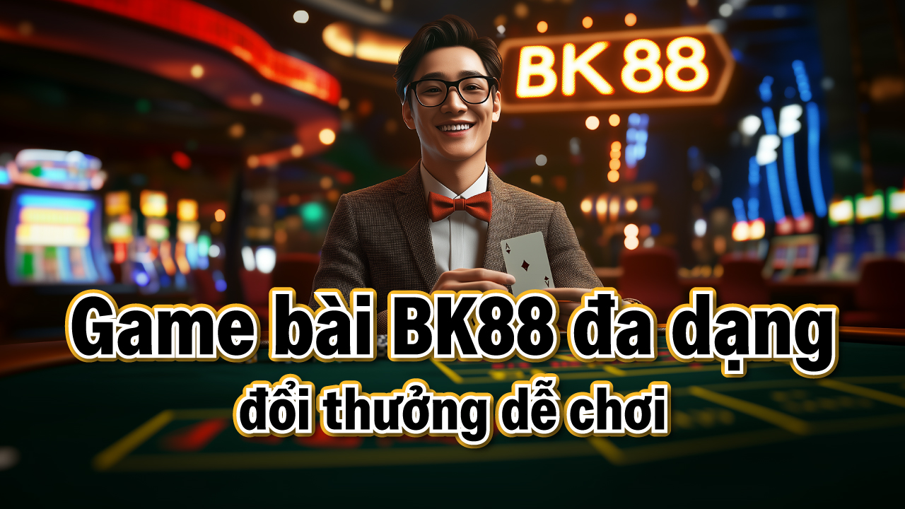 Các thể loại game bài đổi thưởng phổ biến tại BK88